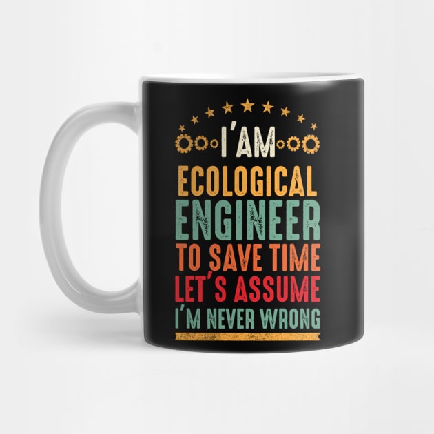 Ecological engineer funny gift idea by PhiloArt